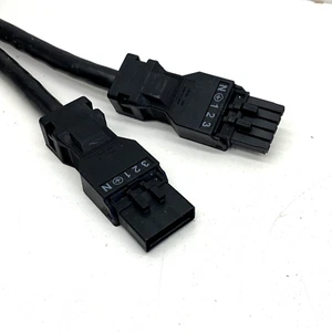 Par de enchufes conectores de iluminación Wago 890 Winsta Mini negro macho/hembra - Imagen 1 de 10