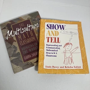 2 Bücher: Zeigen und Erzählen (K-2 Mathe-Ideen) und Der multikulturelle Mathe-Klasszimmer - Bild 1 von 12