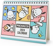 Sanrio Pochacco 2024 Desktop Ring Calendar Kawaii Cute Official Japan New F/S