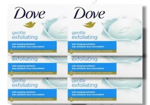 6 x jabón exfoliante suave Dove 90 g cada - Imagen 1 de 1