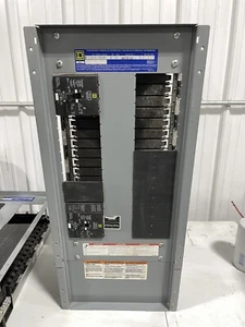 Square D 125 Amp  Sub-Panel - Gray - Picture 1 of 5