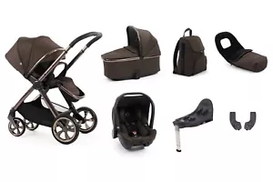 Paquete de lujo Babystyle Oyster 4 en terciopelo chocolate desde el nacimiento hasta los 22 kg - Imagen 1 de 14