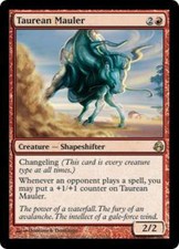 Magic The Gathering Morningtide Single Card Rare Taurean Mauler #109 [FOIL]