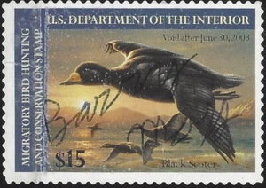 US Scott #RW69 Used VF 15.00 2002 US Federal Duck Stamp CV 16.00 - Picture 1 of 1