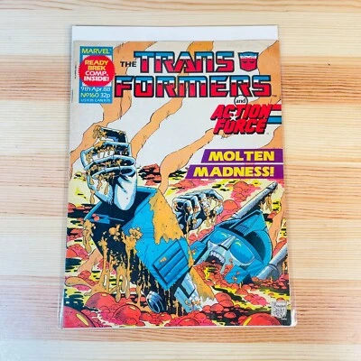 Transformers UK Marvel Comic Issue #160 80s Artwork - Image 1 of 4