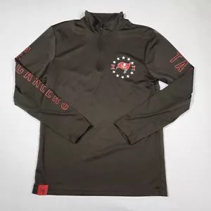 NFL Team Apparel Tampa Bay Bucs 1976 Commemorative 1/4 Zip Pullover Size Small - Picture 1 of 9
