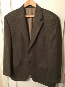 Traje Blazer Lauren Ralph Lauren Green Label Vintage Houndstooth 41R - Imagen 1 de 6
