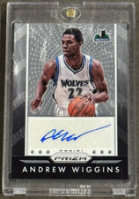 2015-16 Panini Prizm Andrew Wiggins Auto #P-AWG (103)