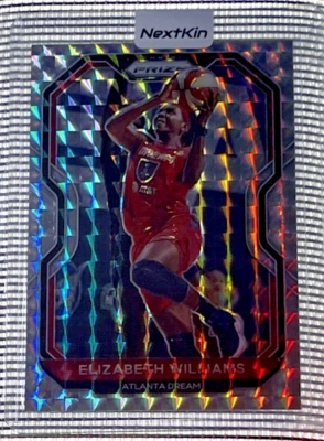 2021 Panini WNBA Prizm Basketball Mosaic Elizabeth Williams LOW POP /3 #34 SSP - Image 1 of 3