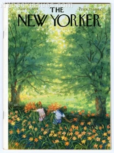 New Yorker magazine June 20 1959 Patricia Collinge Elizabeth Spencer NEAR MINT - Picture 1 of 4