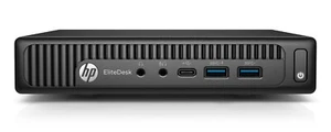 HP EliteDesk 800 G2 Mini Tiny Desktop Computer PC i5 6500T 8GB 128GBSSD WIFI W10 - Picture 1 of 3