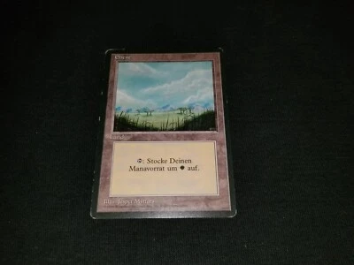 MTG 1x Revised basic land MP German FBB Plains (Trees) - ships w/ tracking - Image 1 of 2