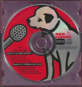 RCA KARAOKE CDG 502 COUNTRY HITS MASCHIO con custodia - Foto 1 di 2