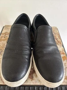 Vince Herren Schwarz Fairfax Leder Slipper Freizeitschuh Gr. US 10 EU 44 - Bild 1 von 7