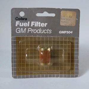 Cobra Fuel Filter 1986 NOS New In Package For Most GM Vehicles 1976-1986 - Foto 1 di 12
