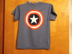 BRAND NEW BOY'S  "MARVEL" ROYAL BLUE  "AVENGERS"  SHORT SLEEVE T' SHIRT - Picture 1 of 3