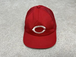 Vintage Cincinnati Reds Hat Cap Kids Youth Red Sports Specialties Snap Back Mesh - Picture 1 of 21