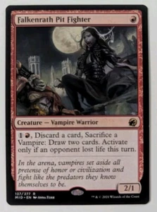 Falkenrath Pit Fighter, Innistrad: Midnight Hunt, Magic The Gathering, MTG - Picture 1 of 2
