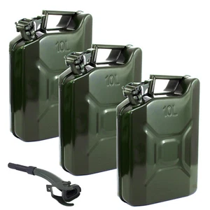 Kraftstoffkanister Benzinkanister Dieselkanister 3x 10 Liter Nato Oliv - Bild 1 von 5