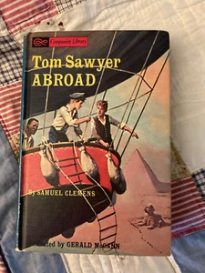 Vintage book Tom Sawyer Abroad/A Dog of Flanders 2 in 1 1965  - Picture 1 of 3