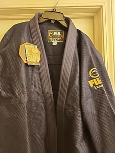 Fuji Kimono Dark Blue A3H Jacket Top Kimonos Martial Arts MMA - Picture 1 of 6
