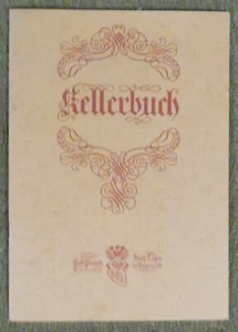 Kellerbuch , Weingut Ferd. Pieroth , SC , 1969 , - Foto 1 di 9