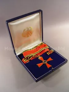 143747: Bundesverdienstkreuz, Großes Verdienstkreuz / Halskreuz, im Etui - Bild 1 von 21