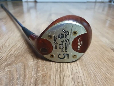 MacGregor Jack Nicklaus Muirfield Lite Oil Hardened Persimmon 5 Fairway Wood - Image 1 of 4