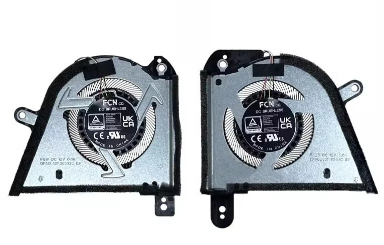 New For Asus ROG Zephyrus M16 GU604V GU604VI GU604VY GU604VZ CPU GPU Cooling Fan - Image 1 of 1