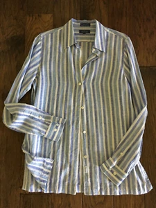 Vintage FACONNABLE 100% Linen Button Down, Size M - Picture 1 of 8