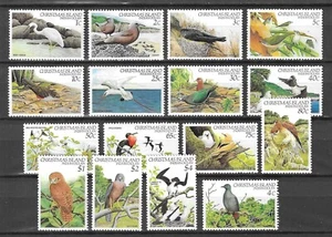 Christmas 1982 Wildlife Fauna Birds Vögel Oiseaux compl set to $4 MNH - Picture 1 of 1