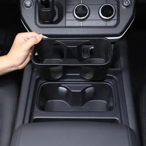 Cup Holder Insert Frame Guard Key Fob Cubby Fits Land Rover Defender 2023-2025 - Picture 1 of 9