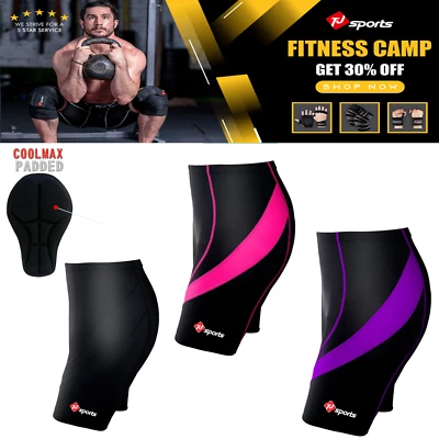 Best Women Padded Bike Compression Short - Bicycle Cycling Short for Women Biker - image 1 of 3