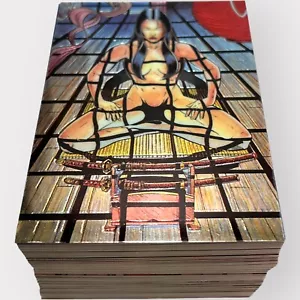 Juego completo de tarjetas de coleccionista Tucci SHI 90 1995 Comic Images estuche de plástico - Imagen 1 de 12