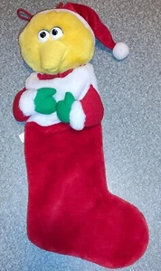 Calza di Natale Sesame Street BIG BIRD peluche Kurt Adler vintage 1998 - Foto 1 di 5