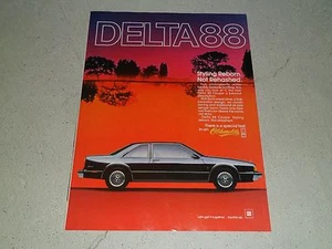 1986 OLDSMOBILE DELTA 88 ARTICLE / AD - Bild 1 von 1