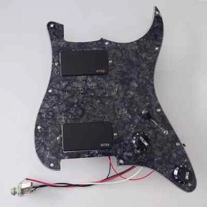 For Fender Prewired Loaded Strat Pickguard Set HH Humbucker Active Pickups - Picture 1 of 7