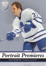 2006-07 Be A Player Portraits Hockey #128 Ian White RC