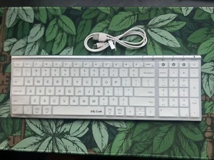 Jelly Comb wireless bluetooth keyboard metallic aluminum slim design K15B-2 - Picture 1 of 5