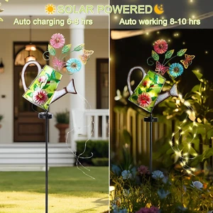 Decorative Solar Hummingbird Lights for Garden and Landscape Illumination - Picture 1 of 7