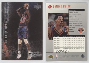 1998-99 Upper Deck Black Diamond Patrick Ewing #61 HOF