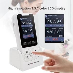 Veterinary Monitor for Pet,SpO2/TEMP/NIBP/PR Spot Check or Continuous Monitor... - Bild 1 von 11
