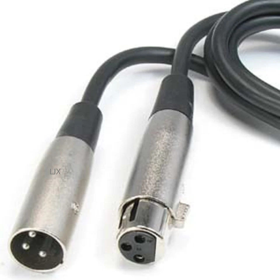 Lot 10 6ft xlr male to female 3pin MIC Shielded Cable 6 ft microphone audio - Image 1 of 1