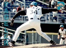 1999 Portland Sea Dogs Grandstand #20 Mick Pageler Mesa Arizona AZ Baseball Card