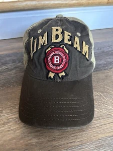 Jim Beam Baseball Mütze Kappe Unisex verstellbar braun Riemen hinten Whiskey - Bild 1 von 5
