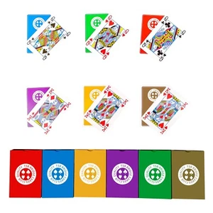 Schede bridge standard TSB 12 mazzi in 6 colori - con scatola singola - Foto 1 di 9
