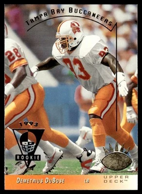 1993 SP Demetrius DuBose Rookie Tampa Bay Buccaneers #256 - Image 1 of 2