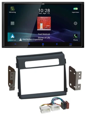 JVC USB Bluetooth 2DIN DAB MP3 Autoradio für Kia Soul AM Facelift 11-14 - Bild 1 von 4