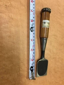 42.0 mm Chisel Japanese Woodworking Carpentry Hand Tools Tataki Nomi Vintage - Picture 1 of 4