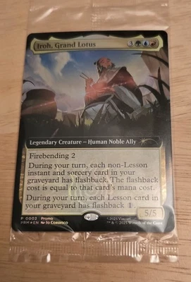 Iron, Grand Lotus - Extended Art Foil Promo - BoxLunch Magic MTG Avatar New - Image 1 of 2
